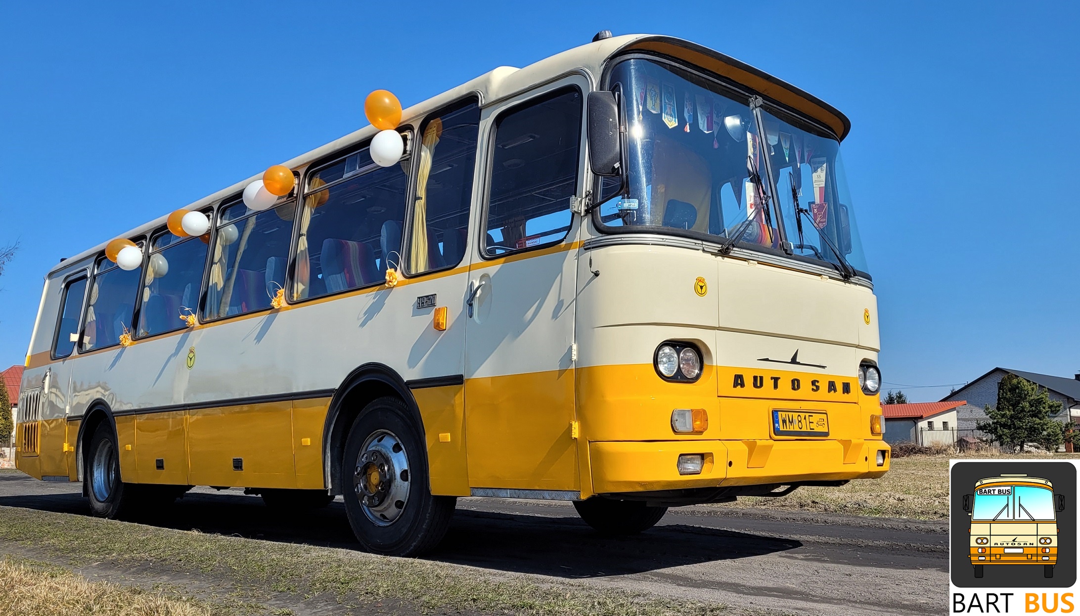Bart Bus zabytkowy autobus – przewóz gości weselnych retro autobusem